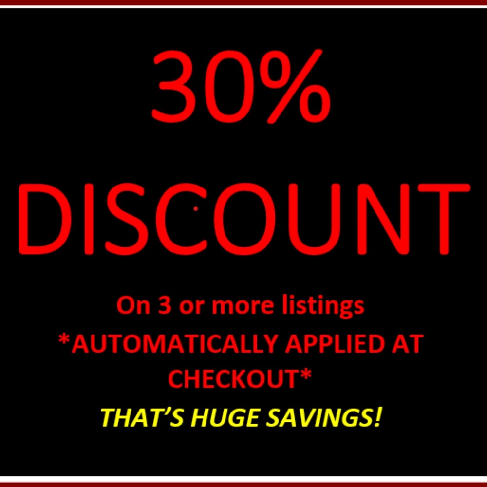 Automatic discount!